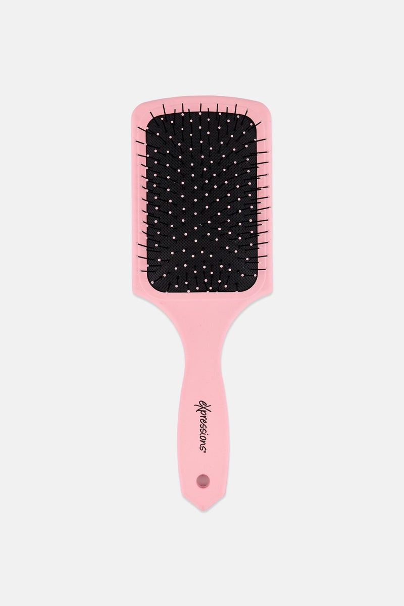 Expressions Women Soft Touch Detangle And Style Hair Brush, Pink - Image 2